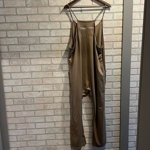 NWOT Brown Jumpsuit